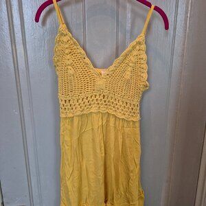 Crochet sundress